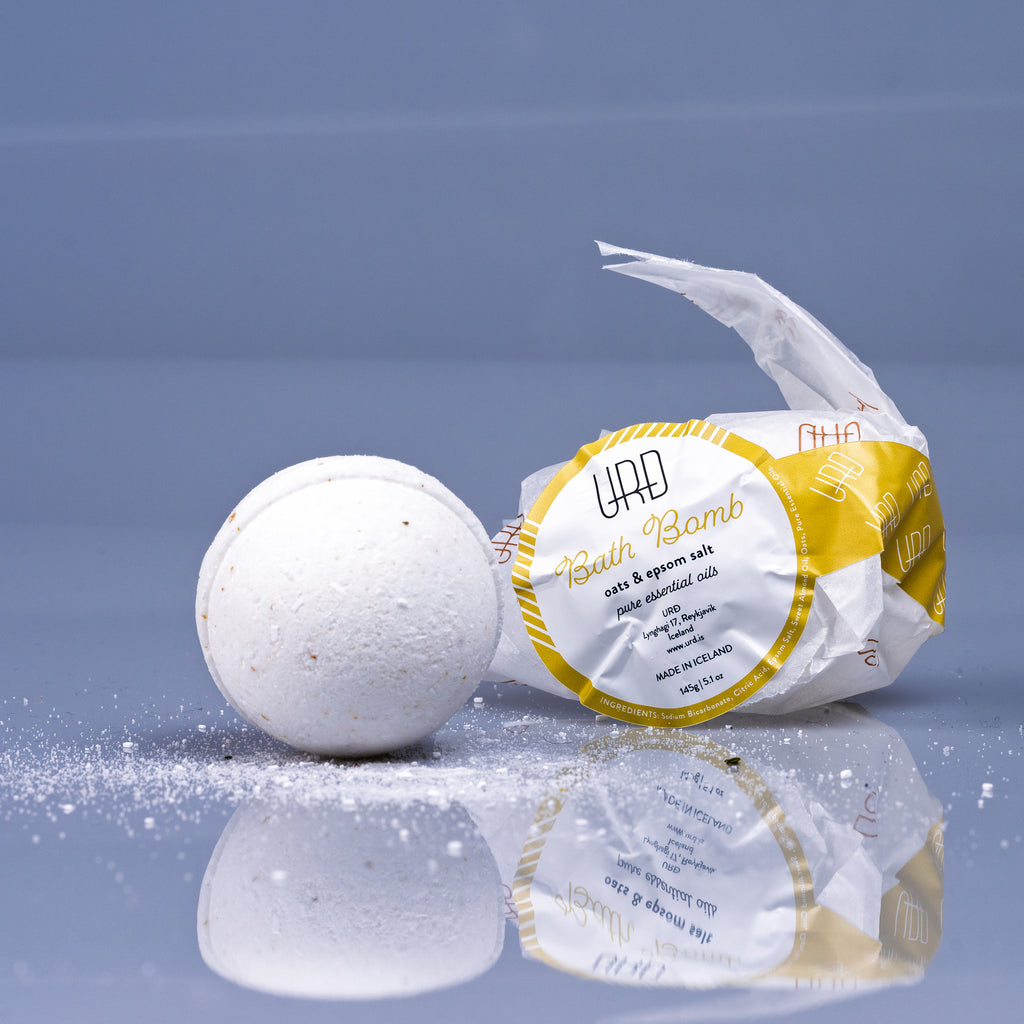 BAÐBOMBA MEÐ HÖFRUM