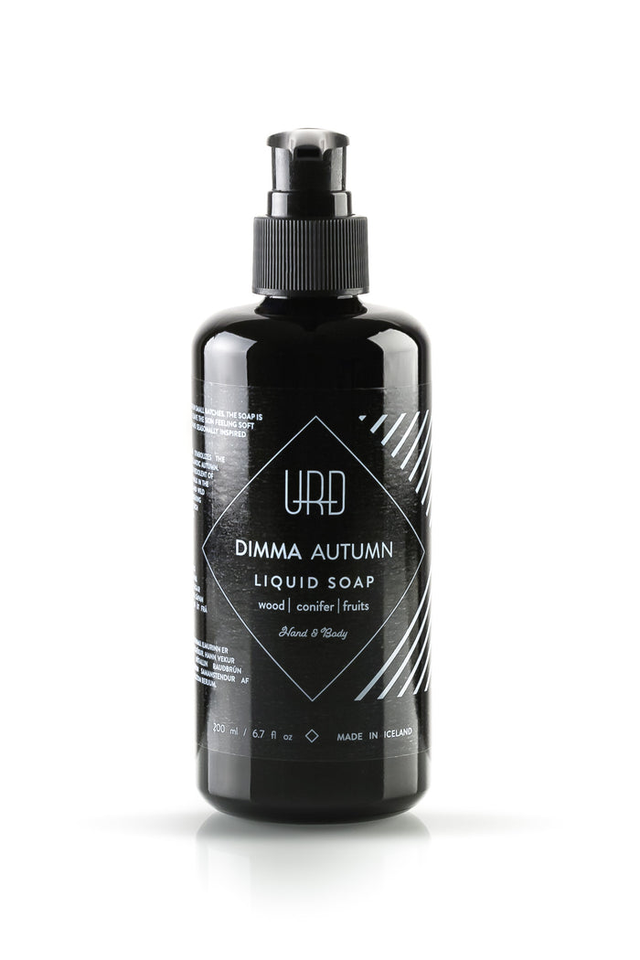 DIMMA autumn soap is made from natural oils which leave the skin feeling soft and nourished. The soap is made from greater than 97% naturally derived materials and contains seasonally inspired scents.