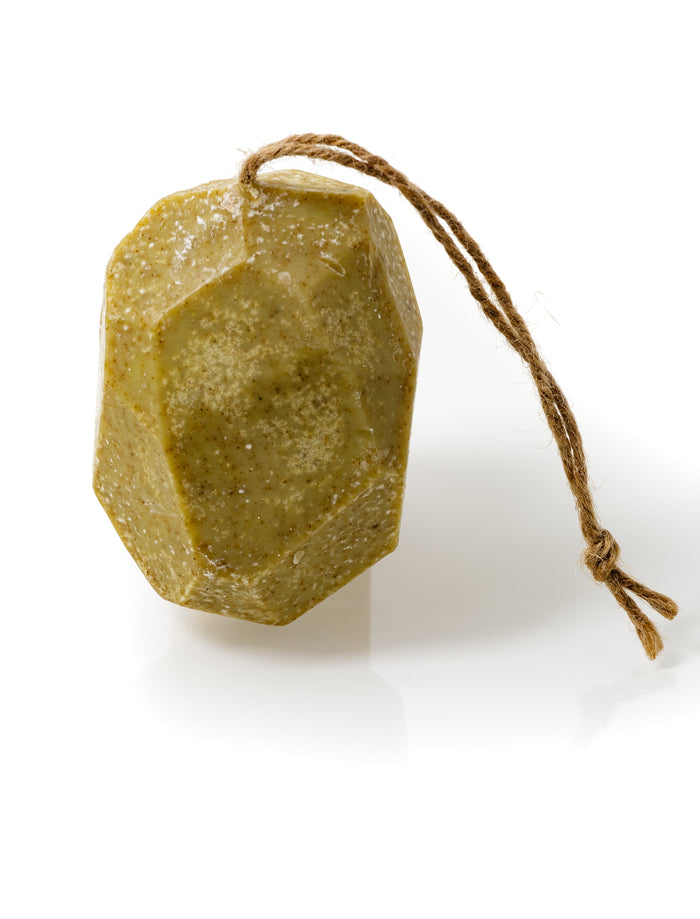 Refreshing Kelp Shampoo soap bar. 