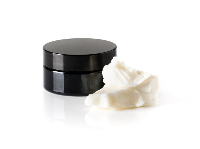 This luxurious pure shea butter is very thick and solid at room temperature. It is deal for use as moisturiser or in home made body butter. 