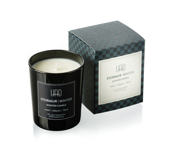 STORMUR Icelandic scented slow burning natural soy candle 
